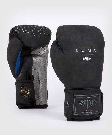 Gants de boxe Venum Loma Classic - Noir/Bleu