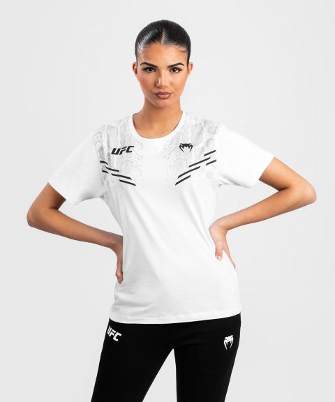 T-shirt à manches courtes pour Femmes UFC Adrenaline by Venum Replica - Blanc