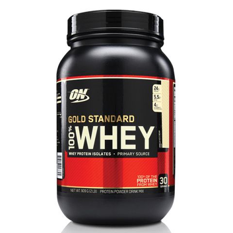 100% Whey Gold Standard Optimum Nutrition - 900 gr  - Chocolat