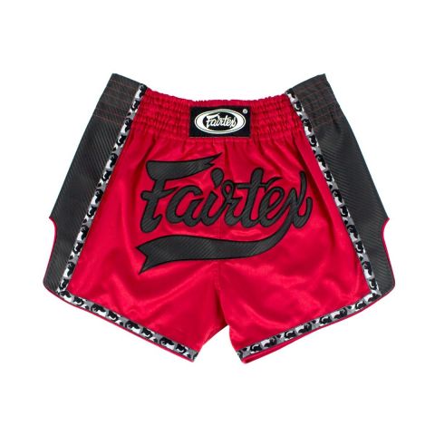 Short de boxe thaï Fairtex - Rouge