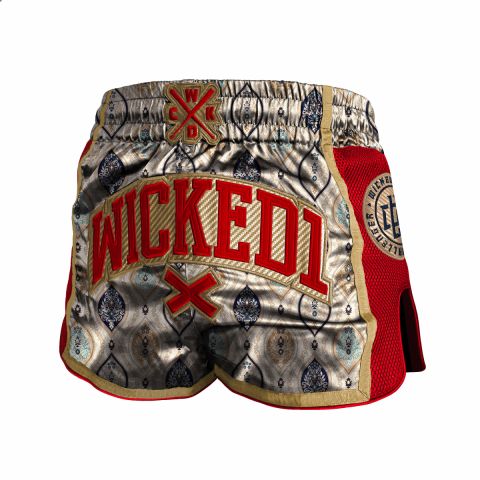 SHORT DE MUAY THAI WICKED ONE PALACE - Rouge