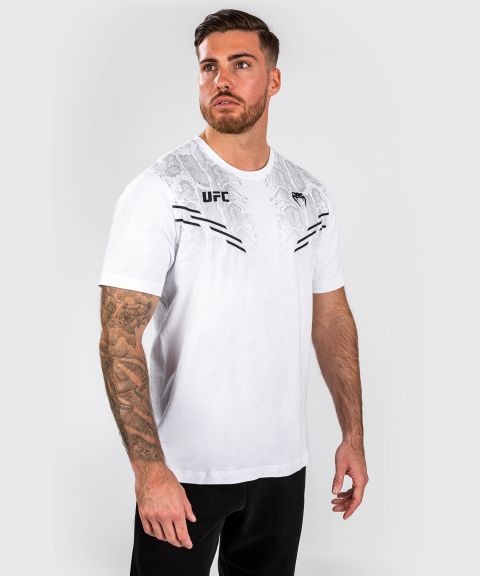 T-shirt à manches courtes pour Hommes UFC Adrenaline by Venum Replica - Blanc