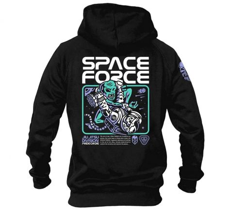 Sweatshirt à Capuche Pride Or Die Space Force - Noir