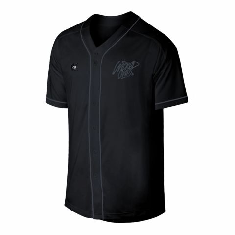 T-Shirt Baseball Wicked One Dark Sign - Noir