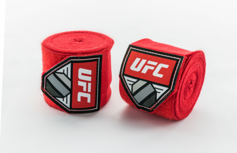 Bandages de Boxe UFC  - Rouge
