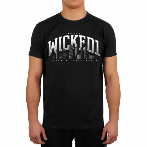 T-Shirt Wicked One Mad-City - Noir