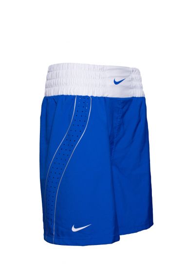 Short de Boxe Nike - Bleu/Blanc