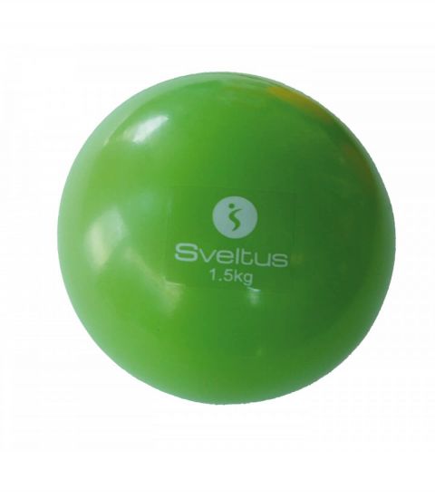 Balle Lestée Sveltus - 1.5 Kg - Vert