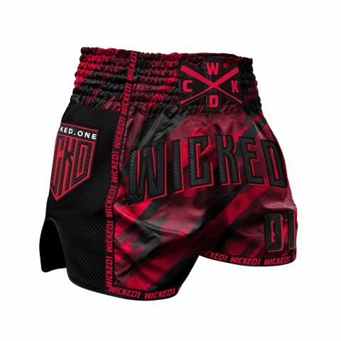 Muay Thai Short Wicked One Offensive - Rouge
