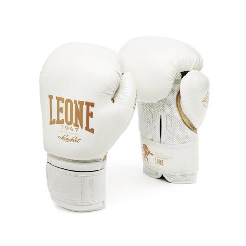 Gants de boxe Leone GN059 - Blanc