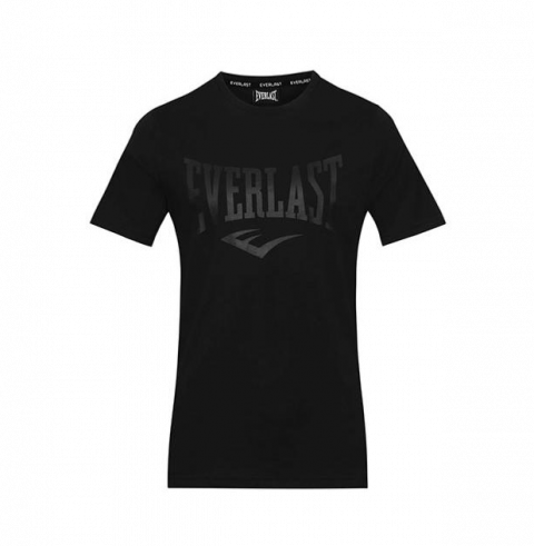 T-Shirt Everlast Russel - Noir/Noir