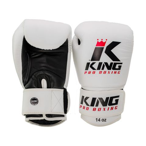 Gants de boxe King Pro Boxing - Blanc