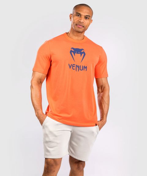 T-Shirt Venum Classic - Orange/Bleu marine