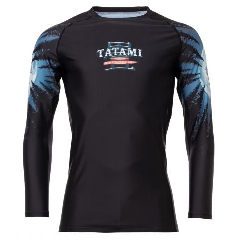 T-Shirt de Compressoin Eco Tatami Fightwear Myth Series Reaper - Noir