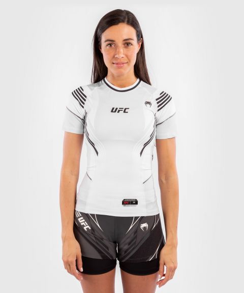 T-shirt de compression Femme UFC Venum Authentic Fight Night - Blanc