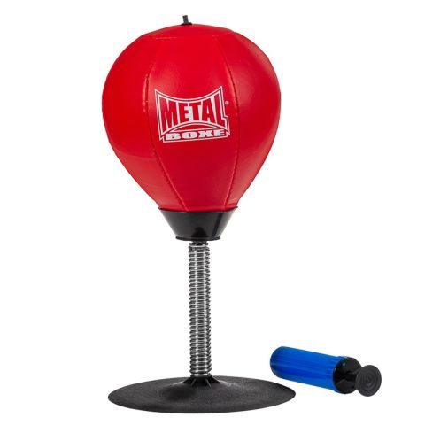 Punching-ball pour Bureau Metal Boxe - Rouge