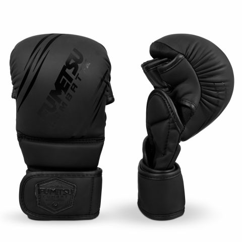 Gants De MMA Sparring Shield Fumetsu - Noir/Noir