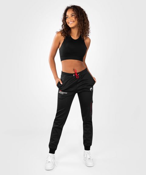 Pantalon de Jogging pour Femmes UFC Venum Performance Institute 2.0 - Noir/Rouge