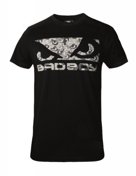 T-Shirt Bad Boy - Noir/Camo