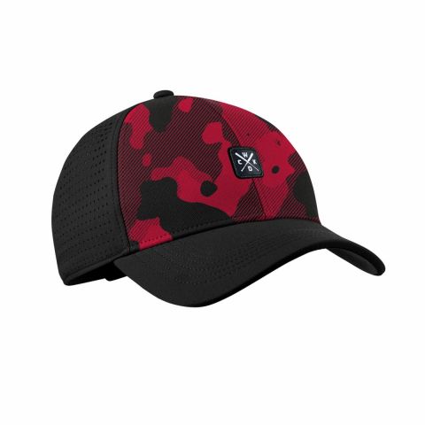 Casquettes Wicked One Kamikaze - Noir/Rouge