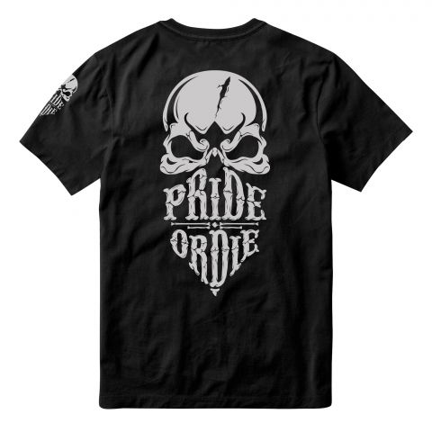 T-Shirt Pride Or Die Reckless Bones - Noir