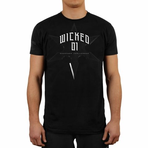 T-Shirt Wicked One Shuriken - Noir