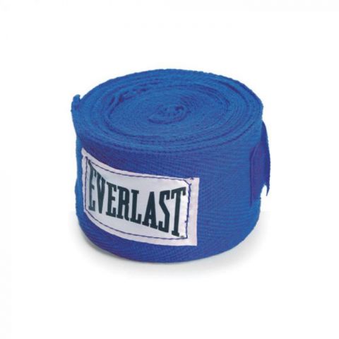 Bandages de Boxe Everlast - 120 cm - Bleu