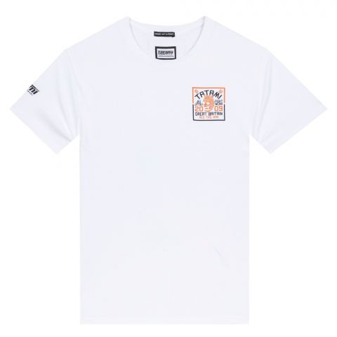 T-Shirt Tatami Fightwear Serpent Organic - Blanc