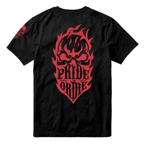T-Shirt Pride Or Die Reckless Flames - Noir