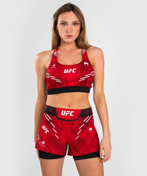 Brassière de sport pour Femmes UFC Adrenaline by Venum Authentic Fight Night - Rouge