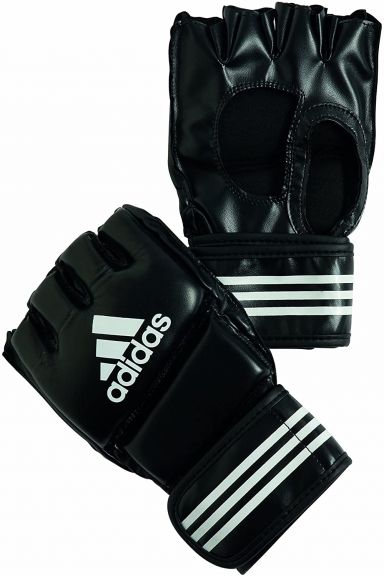 Gants d'Entraînement de MMA Adidas - Noir/Blanc