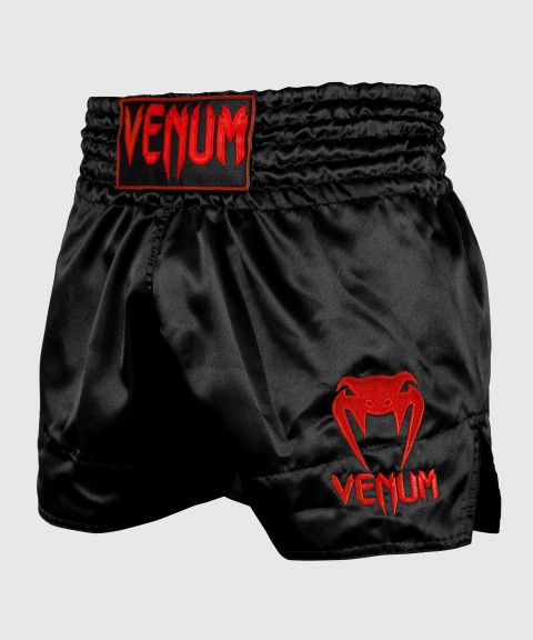 Venum Classic Muay Thai Short - Noir/Rouge
