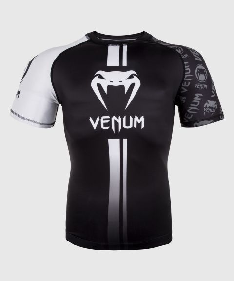Rashguard Venum Logos - Noir/Blanc