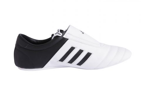 Chaussures de Taekwondo Adikick Adidas - Blanc/Noir