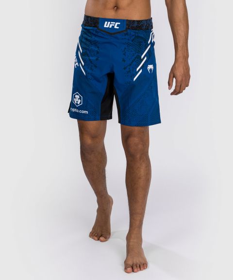 Shorts de combat Coupe longue pour Hommes UFC Adrenaline by Venum Authentic Fight Night - Bleu