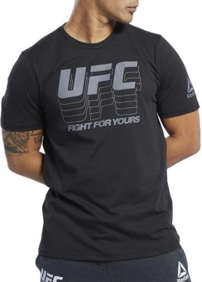 T-shirt Reebok UFC FG Logo - Noir