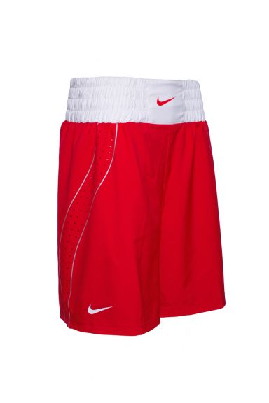 Short de Boxe Nike - Rouge/Blanc
