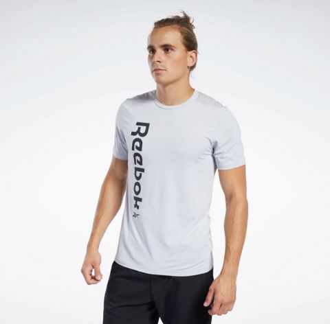 T-Shirt Reebok CMBT Wordmark - Noir