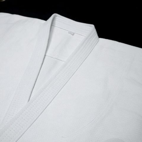 Veste d'Aïkido Seido - Blanc - Épaisseur simple (Japon)